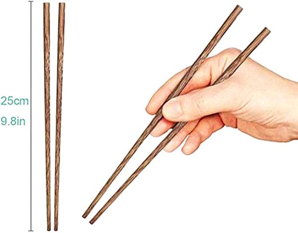 51qZlK0xmXL._AC_SL1000_ Reusable Wooden Chopsticks, Dishwasher Safe