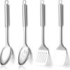 61loCZIPSpL._AC_SL1500_ Stainless Steel Kitchen Utensil Set, 4pc