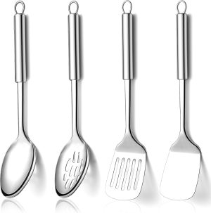 Stainless Steel Kitchen Utensil Set, 4pc