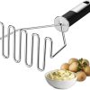 Stainless Steel Potato Masher, Heavy Duty Kitchen Tool