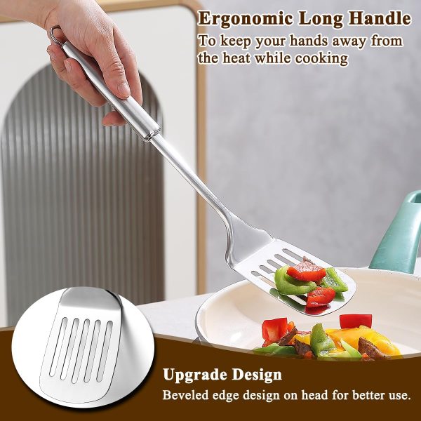 71P126F918L._AC_SL1200_ Stainless Steel Kitchen Utensil Set, 4pc