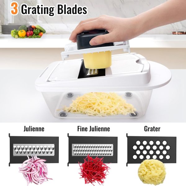 71Q-FV2jpnL._AC_SL1500_ 8-Blade Chopper Slicer Grater Set