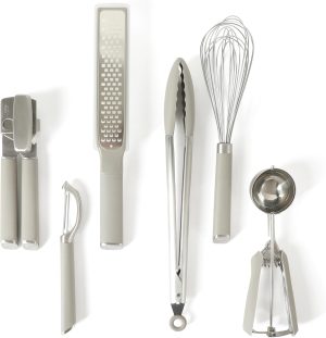 6-Piece Stainless Steel Kitchen Utensil Set