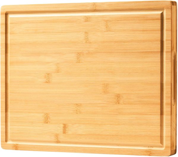 71cfpCIh9TL._AC_SL1500_ Bamboo Cutting Board with Juice Groove, 17x12.5