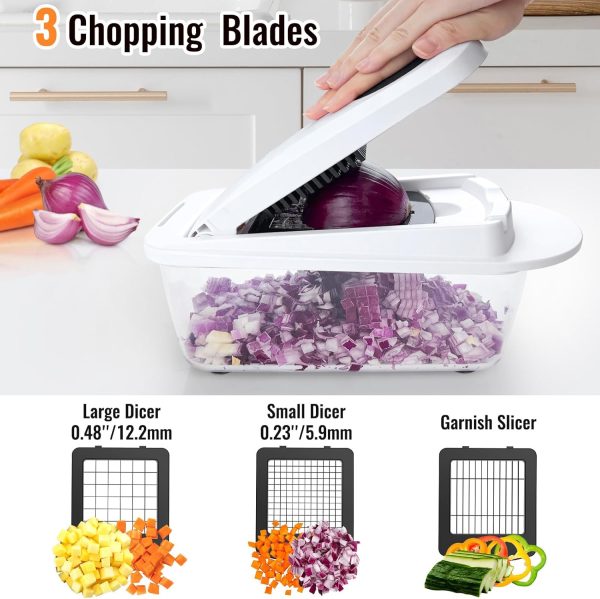71nYJXbl9YL._AC_SL1500_ 8-Blade Chopper Slicer Grater Set