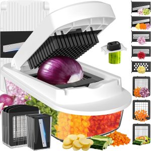 8-Blade Chopper Slicer Grater Set