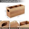 81q5obDcApL._AC_SL1500_ Acacia Wooden Utensil Caddy, 3 Compartments